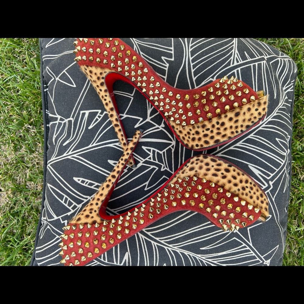 Authentic Christian Louboutin /Gently used/ $400 /size 40.5